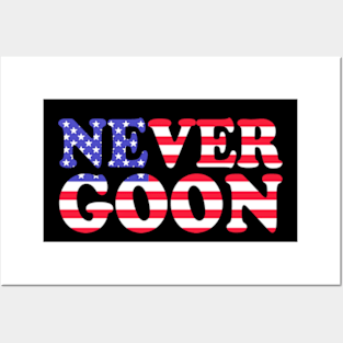 never goon Posters and Art